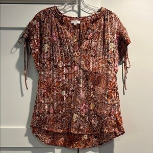 A.L.C. Short Sleeve blouse Gorgeous detail